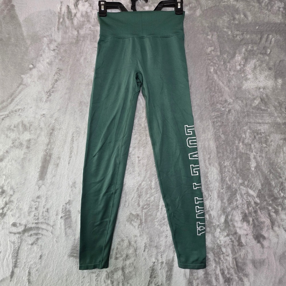 Victoria's Secret PINK Active Seamless High Waist Leggings Green XS